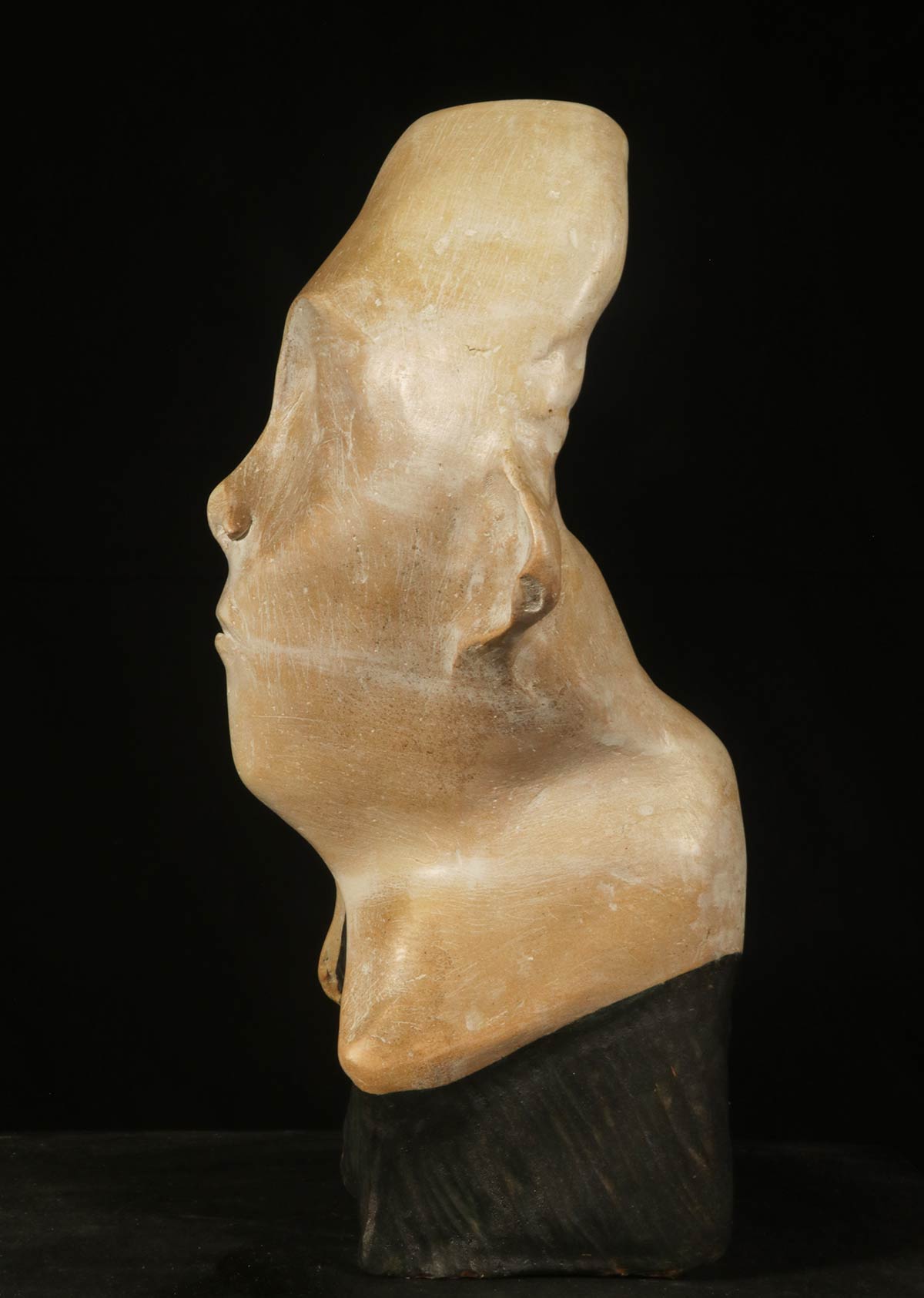 Nicolas-Pierre Réveillard, sculpture "Le Silence..." -"The Silence..." (2)
