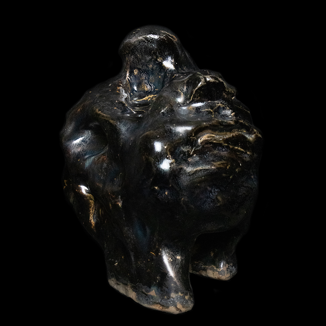 Nicolas-Pierre Réveillard, sculpture « Chutes! #2 (Premier développement satisfaisant d’un embryon humain-crapaud) » ∼ « Falls! #2 (First satisfactory development of a human-toad embryo) » (5)