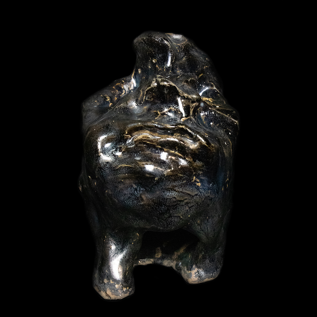 Nicolas-Pierre Réveillard, sculpture « Chutes! #2 (Premier développement satisfaisant d’un embryon humain-crapaud) » ∼ « Falls! #2 (First satisfactory development of a human-toad embryo) » (3)