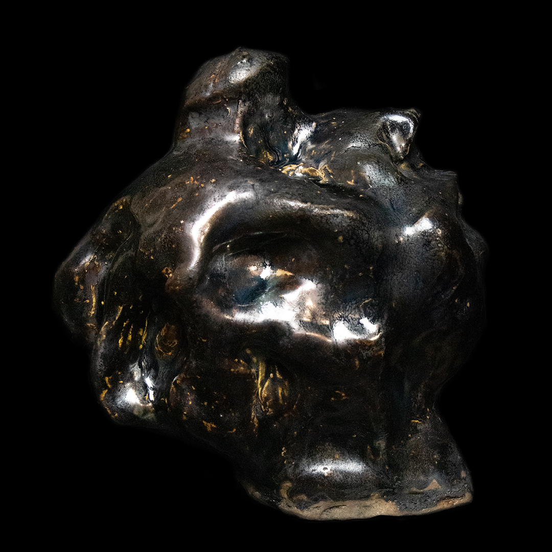 Nicolas-Pierre Réveillard, sculpture « Chutes! #2 (Premier développement satisfaisant d’un embryon humain-crapaud) » ∼ « Falls! #2 (First satisfactory development of a human-toad embryo) » (1)