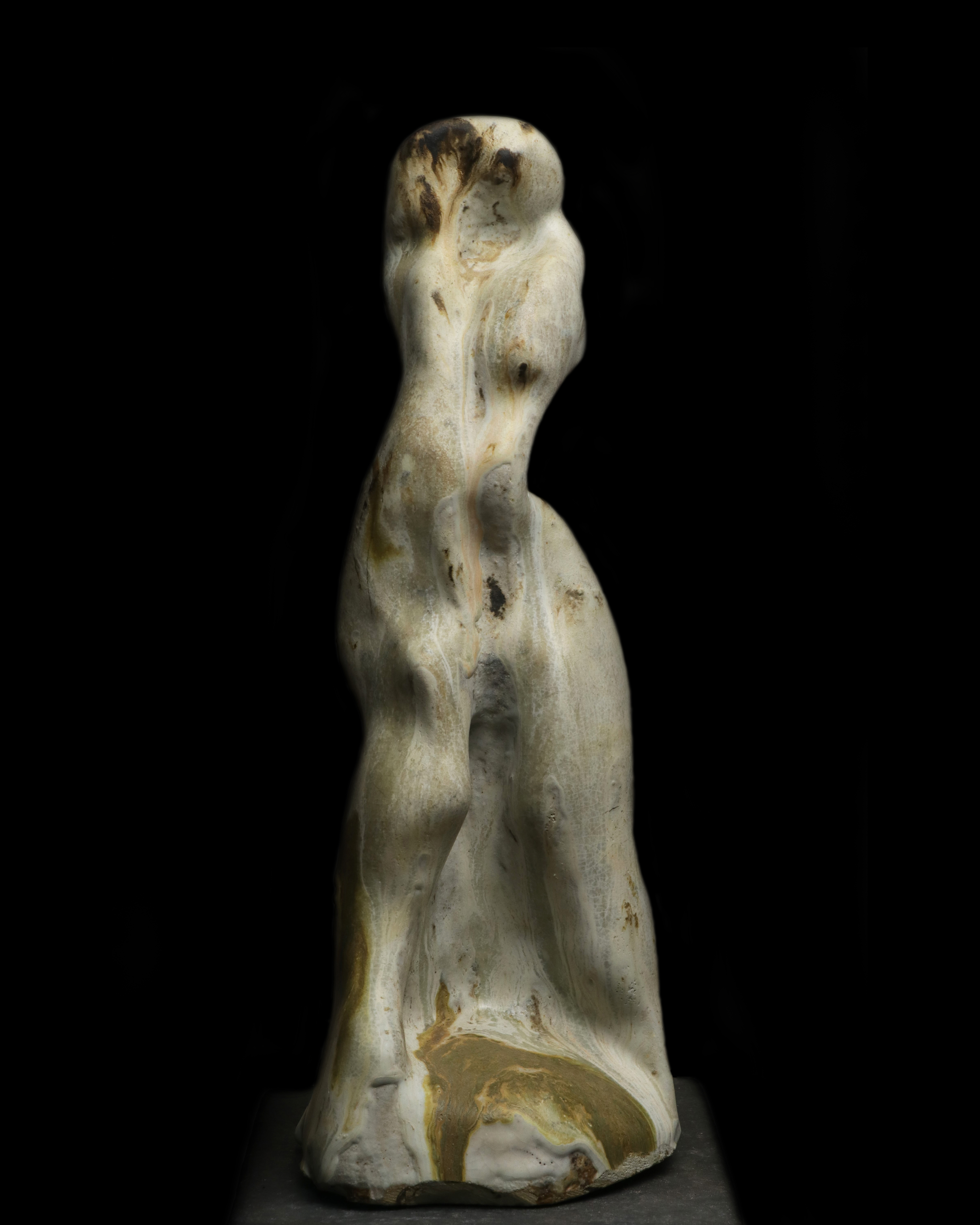 Nicolas-Pierre Réveillard, sculpture "Baigneuse" / "Bather girl"