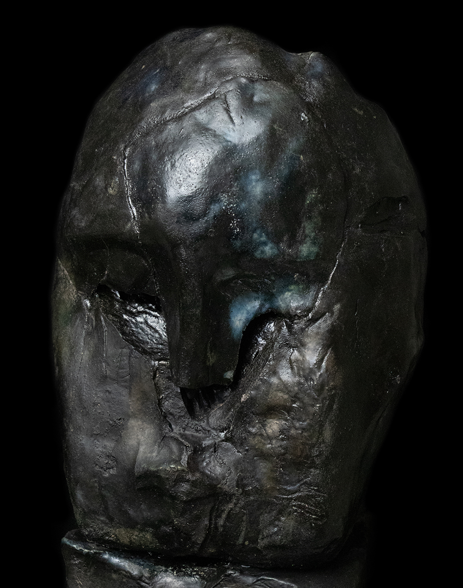 Nicolas-Pierre Réveillard, sculpture « Tête privée de liberté » ∼ « Head deprived of liberty » (10)
