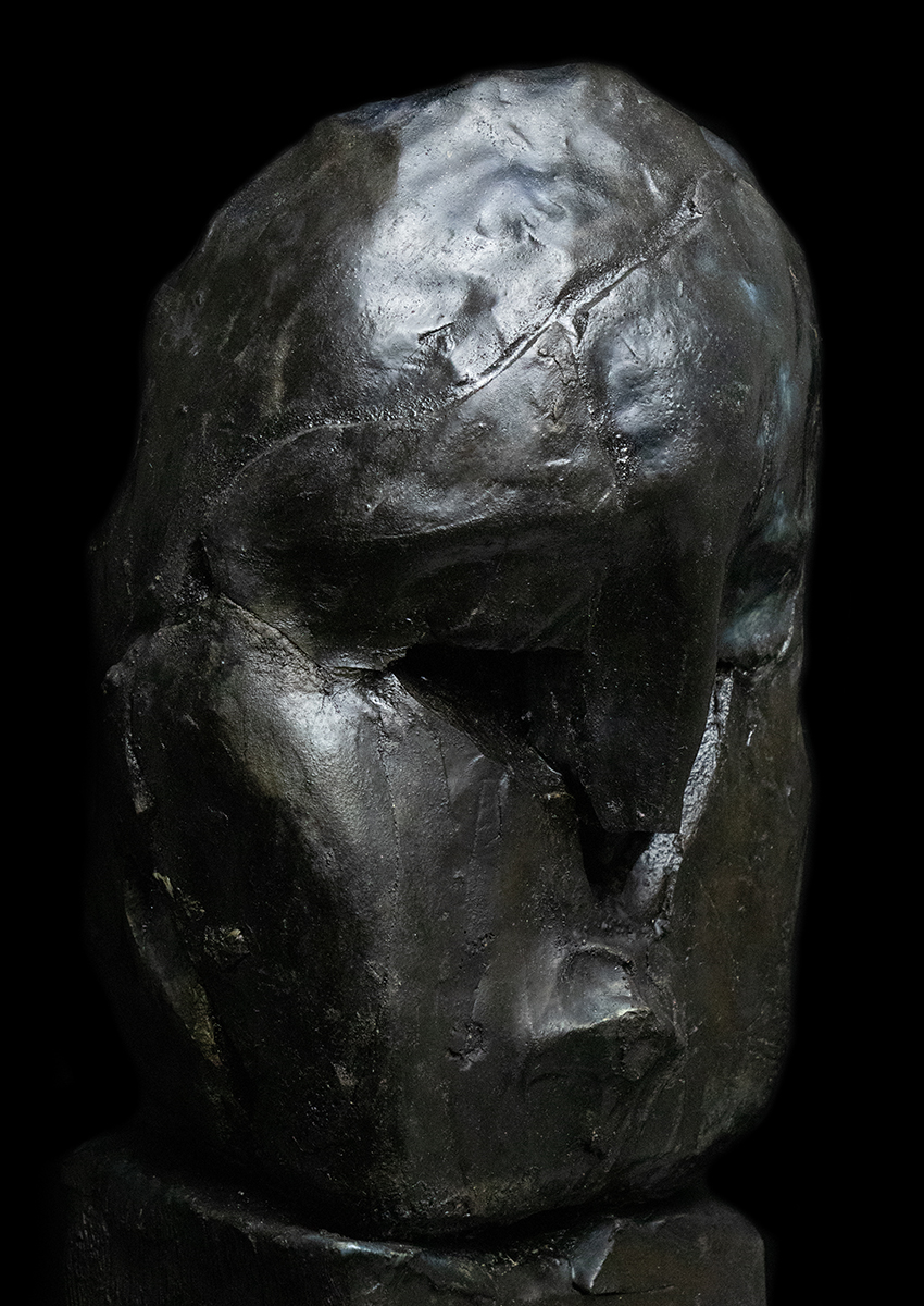 Nicolas-Pierre Réveillard, sculpture « Tête privée de liberté » ∼ « Head deprived of liberty » (8)