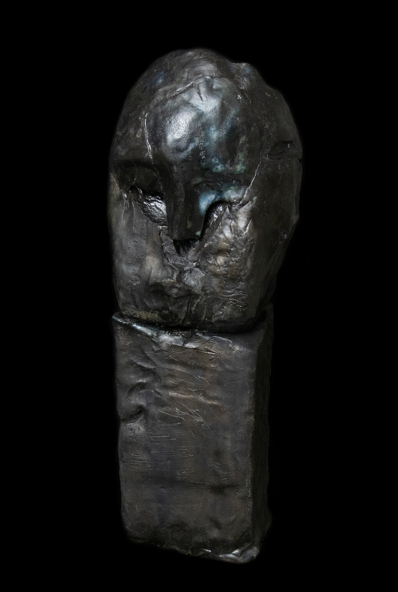 Nicolas-Pierre Réveillard, sculpture « Tête privée de liberté » ∼ « Head deprived of liberty » (6)